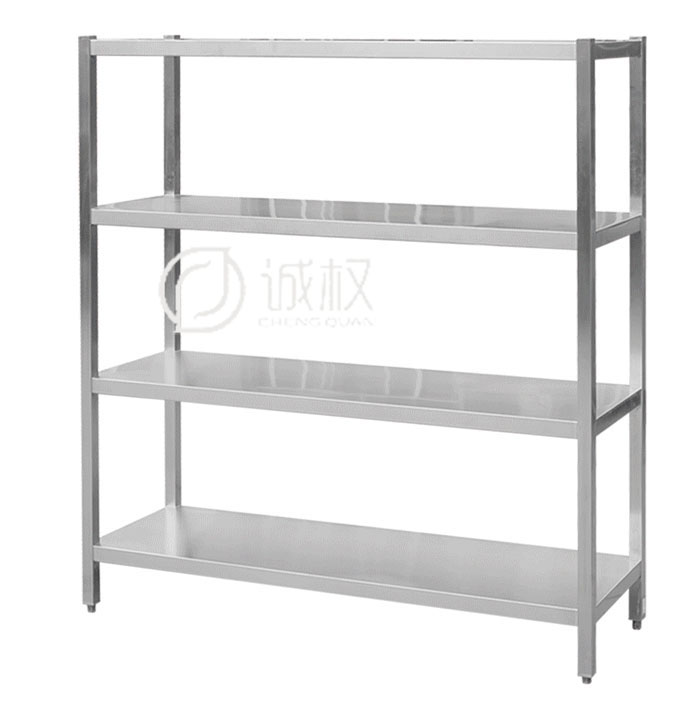 四层平板货架